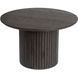 Стол круглый раскладной MEBEL ELITE CHARLES 120(160)х120 см Черный