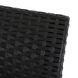 Комплект садових меблів MEBEL ELITE COLUMBIA Чорний