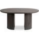 Стол круглый раскладной MEBEL ELITE CHARLES 120(160)х120 см Черный
