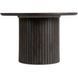Стол круглый раскладной MEBEL ELITE CHARLES 120(160)х120 см Черный