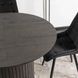 Стол круглый раскладной MEBEL ELITE CHARLES 120(160)х120 см Черный