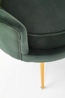 Крісло AMORINITO Velvet Halmar Зелений фотографія