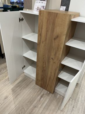 Комод Perfect Home 3Д / 3D 3-дверний 3D/110 Білий/дуб крафт золотий фотографія
