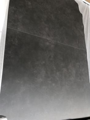 Cтол раскладной SORENTO Ceramic Signal ORSO GREY 160(220)x90 Серый Мрамор / Черный Мат фотография