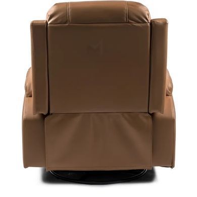 Массажное кресло MEBEL ELITE BOX экокожа Карамель фотография