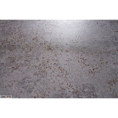 Стол Обеденный VERMONT 120-170 см Глазурованное&nbsp;Стекло Concepto Серый / Iron Grey фотография