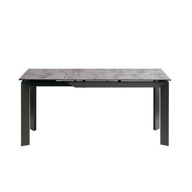 Стол Обеденный VERMONT 120-170 см Глазурованное&nbsp;Стекло Concepto Серый / Iron Grey фотография