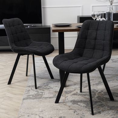 Стілець MEBEL ELITE RICK 2 Чорний фотографія