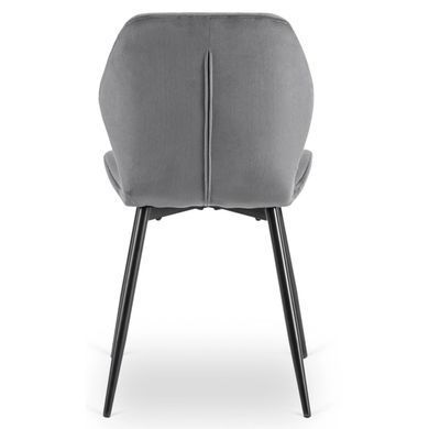 Стул бархатный MEBEL ELITE IRYS Velvet Серый фотография