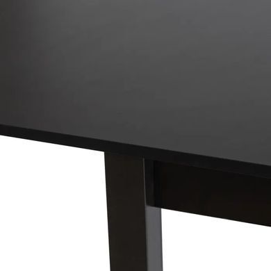 Стіл розкладний MEBEL ELITE MAX 80(160)х80 см Чорний фотографія