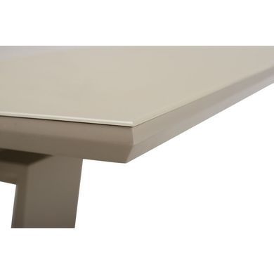 Стіл розкладний TMM-51-1 VETRO 120x80 Капучино Матовий фотографія