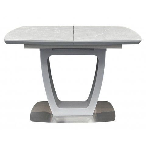 Стол Обеденный RAVENNA GREY MARBLE 120(160)х80 Concepto Керамика фотография