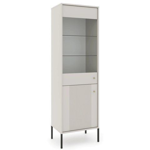Витрина SOFT MEBEL ELITE 180 Кашемир фотография