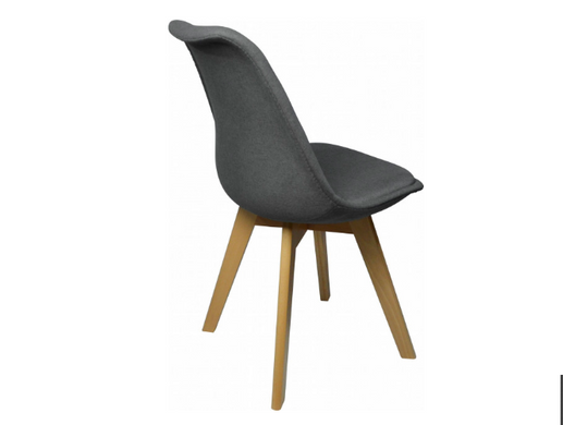 Стілець DIOR Signal Бук / Темно-синій фотографія