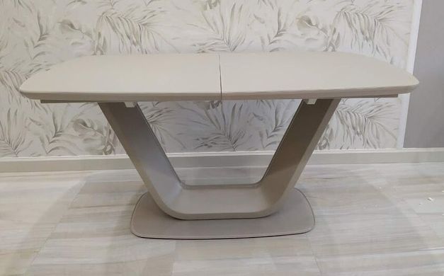 Стіл обідній ARMANI Signal 160(220)x90 Крем мат фотографія