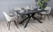 Розкладний МОНАКО Prestol 160/240x90 Кераміка Чорний Мат