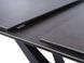 Cтол раскладной SORENTO Ceramic Signal ORSO GREY 160(220)x90 Серый Мрамор / Черный Мат