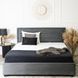 Ліжко оксамитове MEBEL ELITE BLOOM Velvet 160x200см Сірий