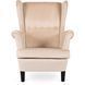 Кресло мягкое бархатное MEBEL ELITE KLARIS 2 Velvet Беж