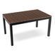 Комплект садовой мебели MEBEL ELITE ARGOS 160-240 FRESNO 6 орех/черный
