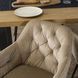 Стілець оксамитовий MEBEL ELITE VIKI Velvet бежевий