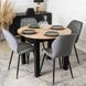 Стул бархатный MEBEL ELITE IRYS Velvet Серый