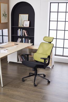 Компьютерное кресло Level Green Black Ergomix Зеленый Черный фотография