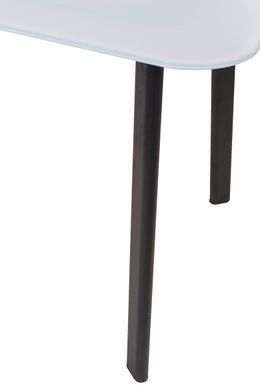 Стол обеденный T-312 VETRO 130x80 Белый фотография