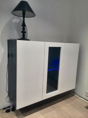 Комод VIGO Cama 120 Сірий Мат / Білий Глянець фотографія