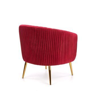 Кресло CROWN Velvet Halmar Бордо фотография