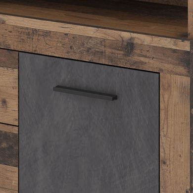 Комод MEBEL ELITE BLAGO MIDI B 120 темний дуб фотографія