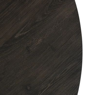 Стіл круглий MEBEL ELITE LYON 120 см Чорний фотографія
