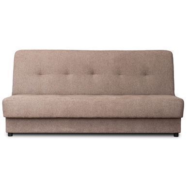 Диван розкладний MEBEL ELITE ARUBA 188 см Коричневий фотографія