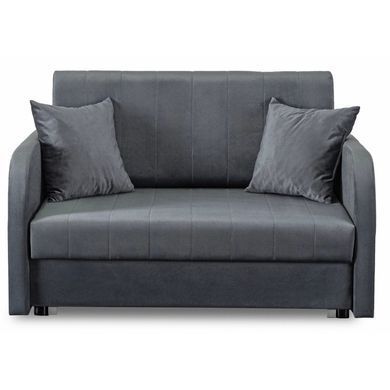 Кресло раскладное MEBEL ELITE VERO 2, 126 см Серый/велюр фотография