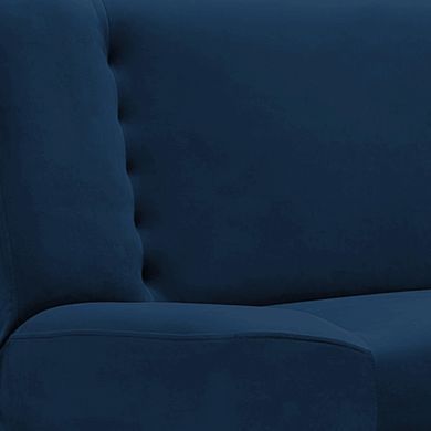 Диван раскладной MEBEL ELITE PIANO 190 см Синий фотография
