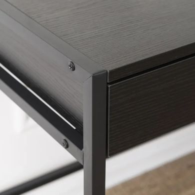 Письмовий стіл MEBEL ELITE ALLYт123 см Чорний фотографія