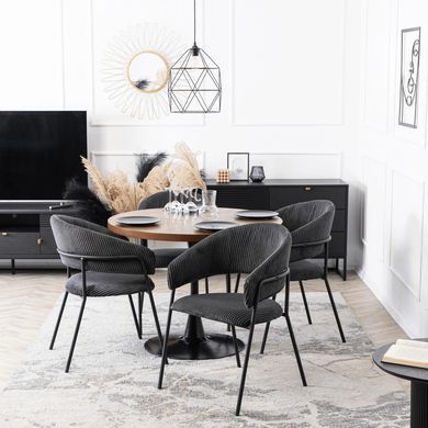 Стул MEBEL ELITE TINKA Чорний фотография