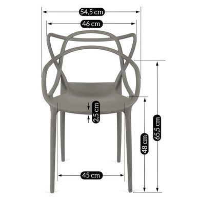 Стул MEBEL ELITE CELTIC Серый фотография