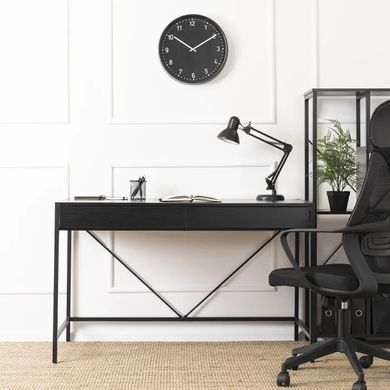 Письмовий стіл MEBEL ELITE ALLYт123 см Чорний фотографія