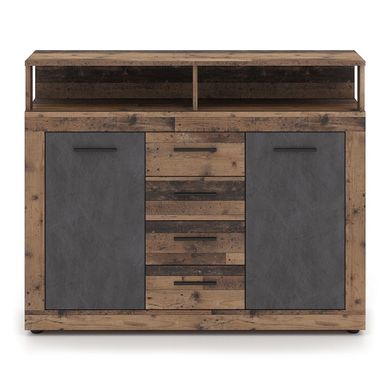 Комод MEBEL ELITE BLAGO MIDI B 120 темний дуб фотографія
