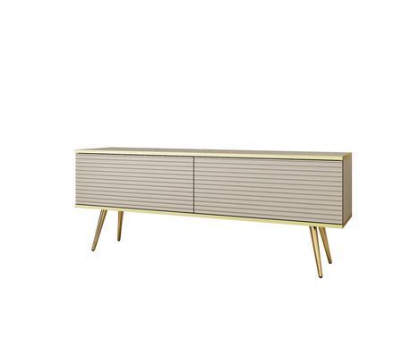 Тумба под ТВ Perfect Home Оро / Oro RTV135 MDF золото Бежевый фотография