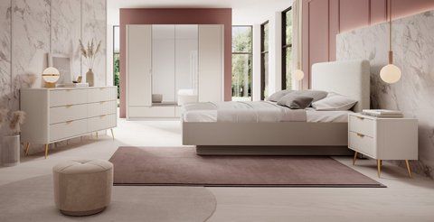 Спальня Perfect Home Ланте / Lante A Беж фотография