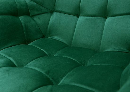 Крісло ELEGANTE Velvet Intarsio Зелений фотографія