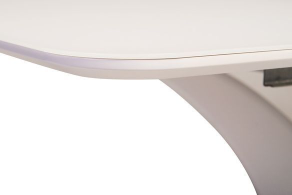 Стіл розкладний TML-515 VETRO 140x80 Матовий Білий фотографія