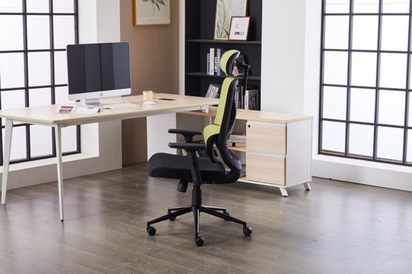 Компьютерное кресло Level Green Black Ergomix Зеленый Черный фотография