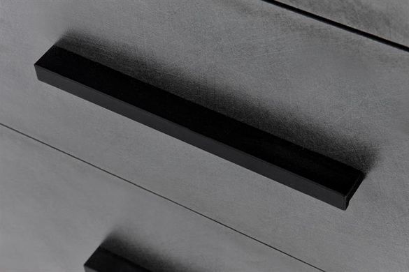 Комод LIMA KM-4&nbsp;Halmar 116x40 Дуб Вотан Серый фотография