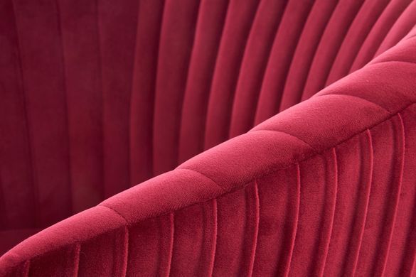 Кресло CROWN Velvet Halmar Бордо фотография