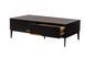 Журнальний столик ПАЛЕРМО Vetro 130x70 Чорний Онікс