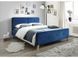 Кровать MALMO Velvet Signal 160x200 Синий