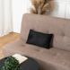 Диван розкладний MEBEL ELITE ARUBA 188 см Коричневий